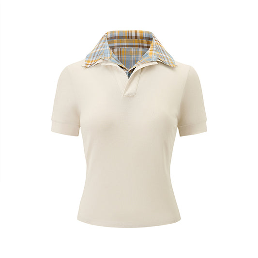 Oversize Long Sleeve Polo